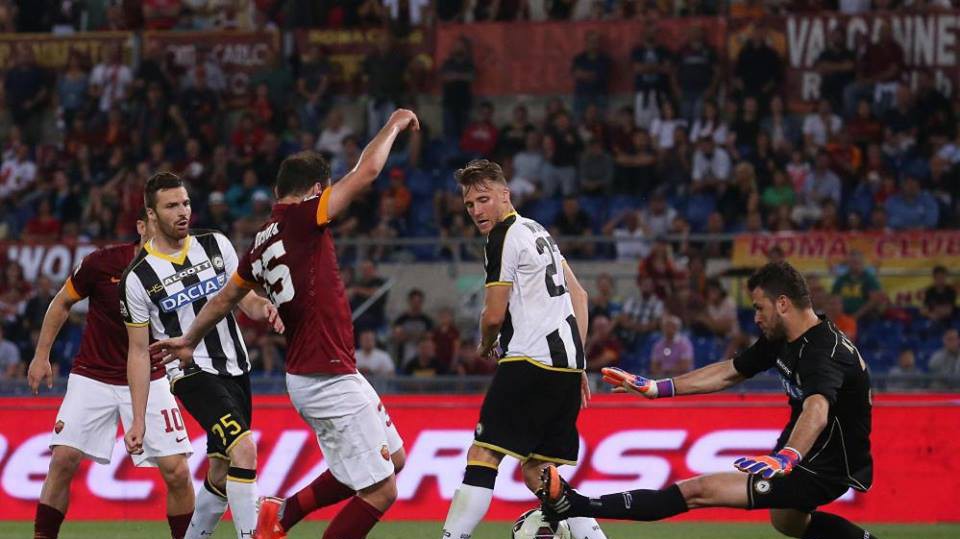 Nhận định tỷ lệ cược kèo bóng đá tài xỉu trận Udinese vs AS Roma