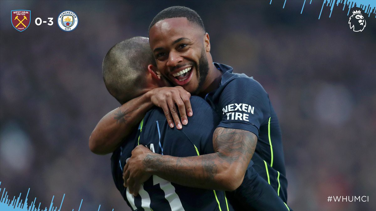 Video kết quả vòng 13 Ngoại hạng Anh 2018/19: West Ham - Man City