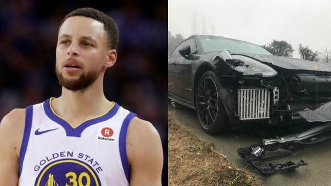 Thoát nạn đâm xe, Stephen Curry được hi vọng sẽ sớm trở lại