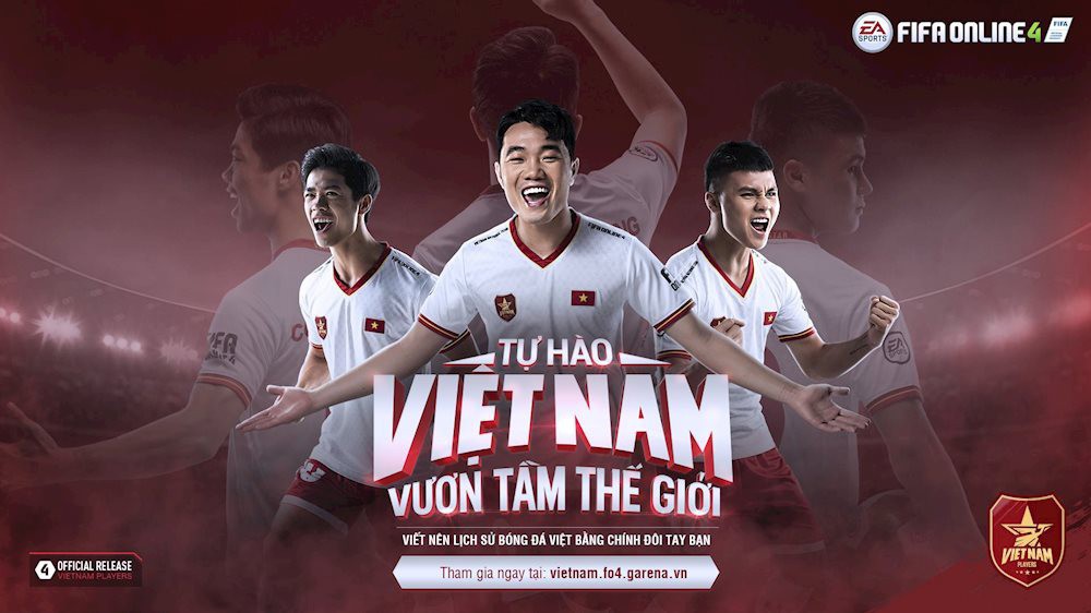 Quang Hải - Xuân Trường - Công Phượng chính thức góp mặt trong FIFA Online 4 Việt Nam