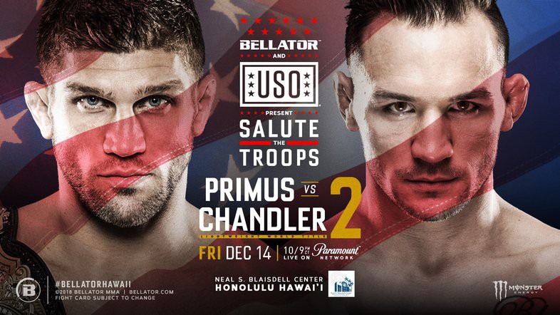 TRỰC TIẾP Bellator 212: Brent Primus vs. Michael Chandler 2