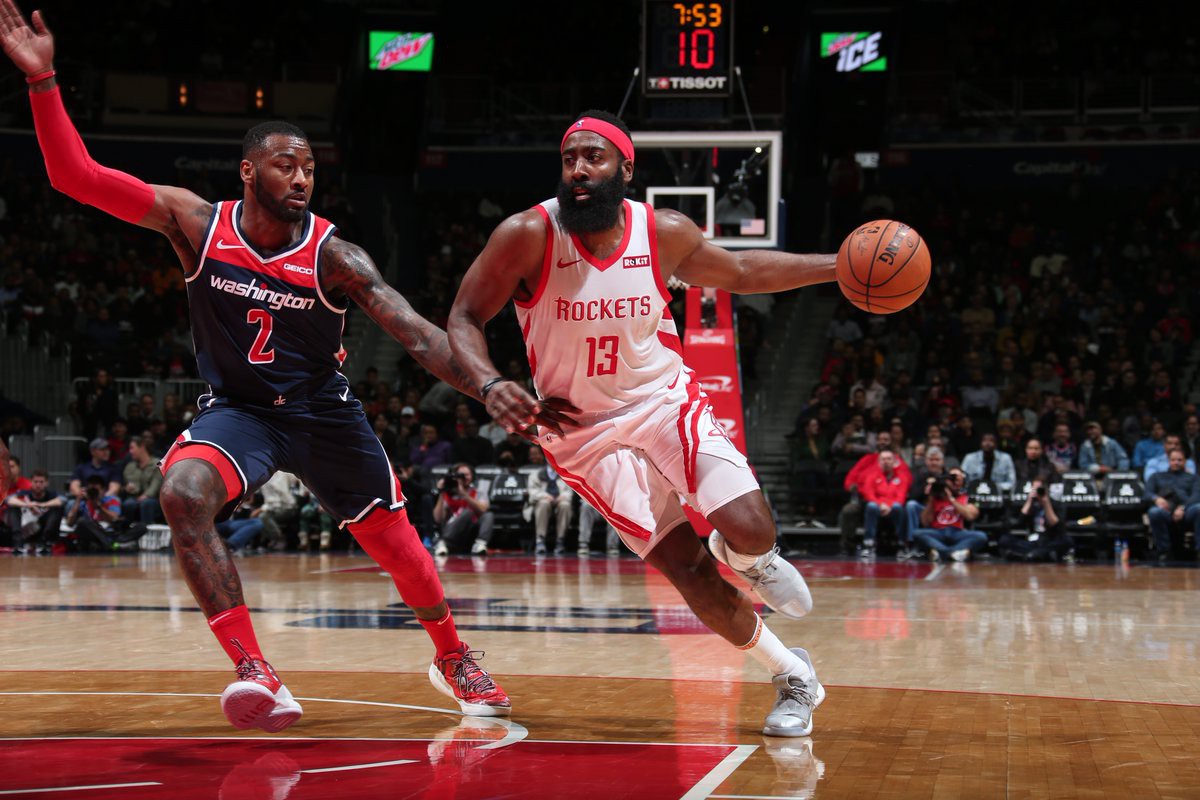 Houston Rockets thua trận ở thủ đô: Thành bại tại Harden - Ảnh 1. Houston Rockets thua trận ở thủ đô: Thành bại tại Harden - Ảnh 1.