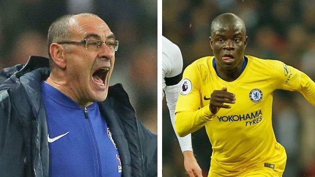 Maurizio Sarri chỉ trích N'Golo Kante, liệt kê chi tiết sai lầm của tiền vệ người Pháp trong trận thua Tottenham