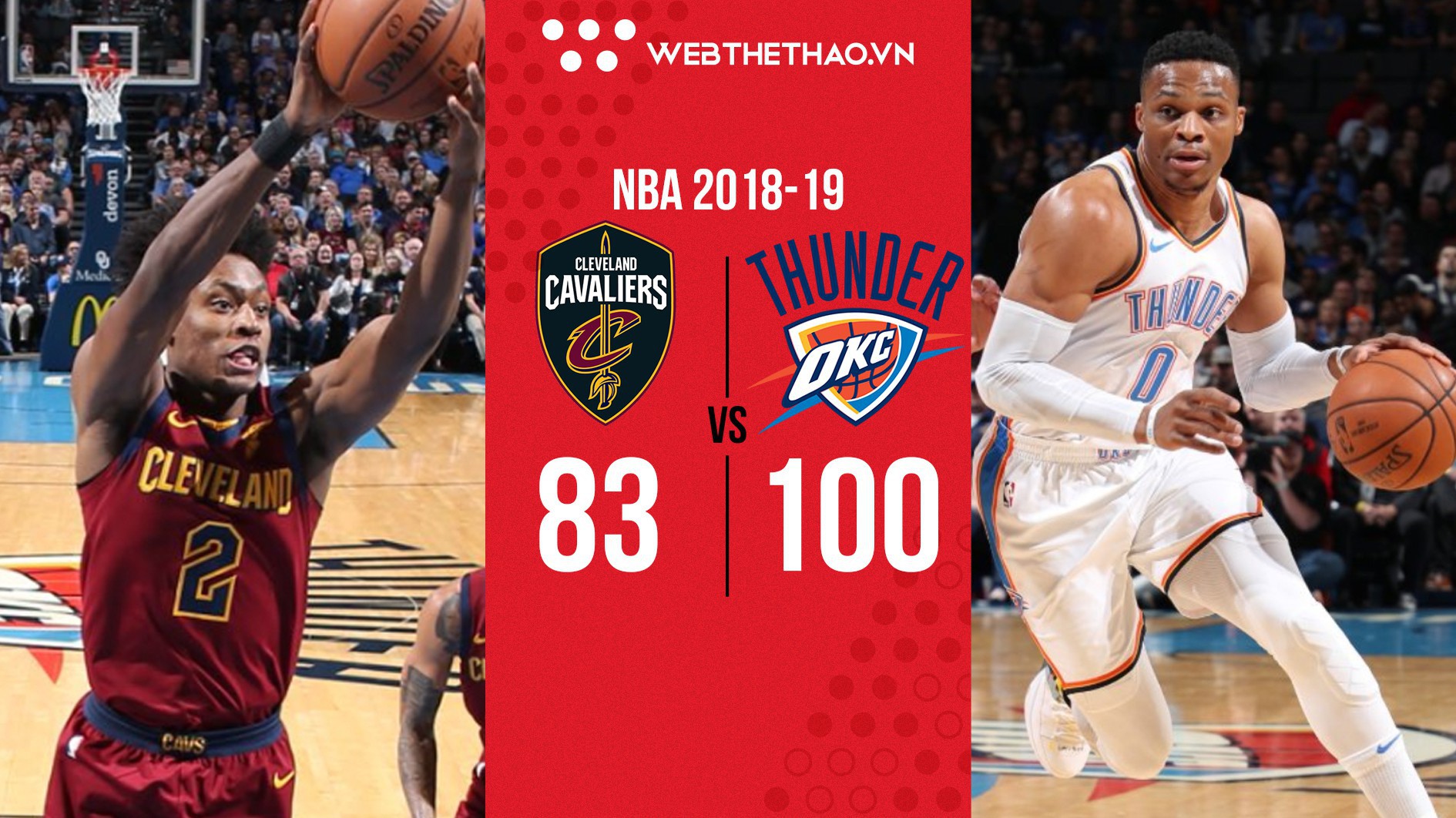 "Thánh triple-double" chính thức trở lại, Russell Westbrook cân bằng kỷ lục của huyền thoại Jason Kidd