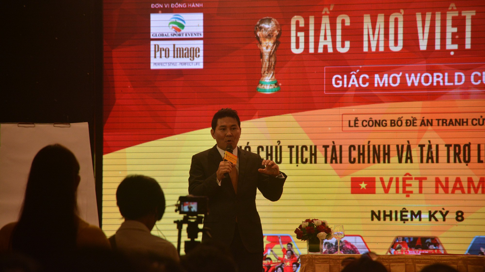 Ứng viên tranh ghế phó Chủ tịch VFF đặt chỉ tiêu đưa bóng đá Việt Nam dự World Cup
