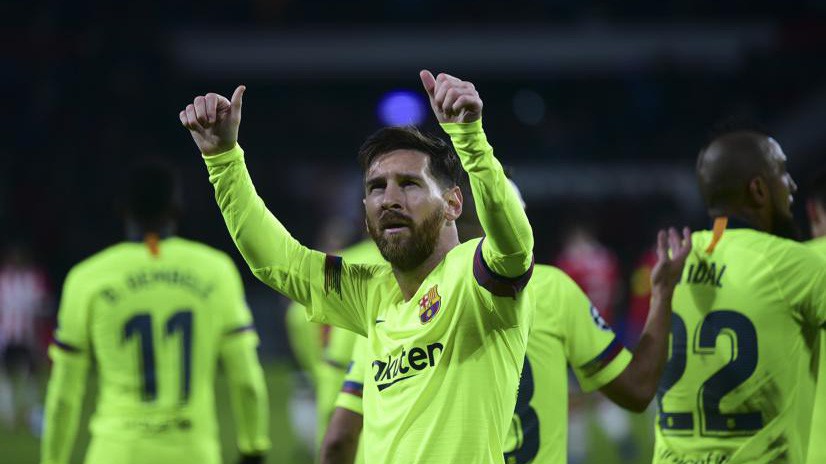 Kỷ lục bàn thắng của Messi - Pique và top 5 điểm nhấn đáng chú y ở trận PSV - Barcelona