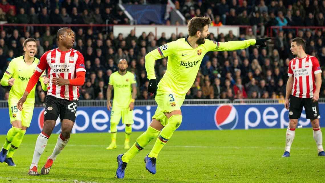 Lionel Messi tố Gerard Pique chém gió ở bàn thứ 2 của Barca vào lưới PSV - Ảnh 2.