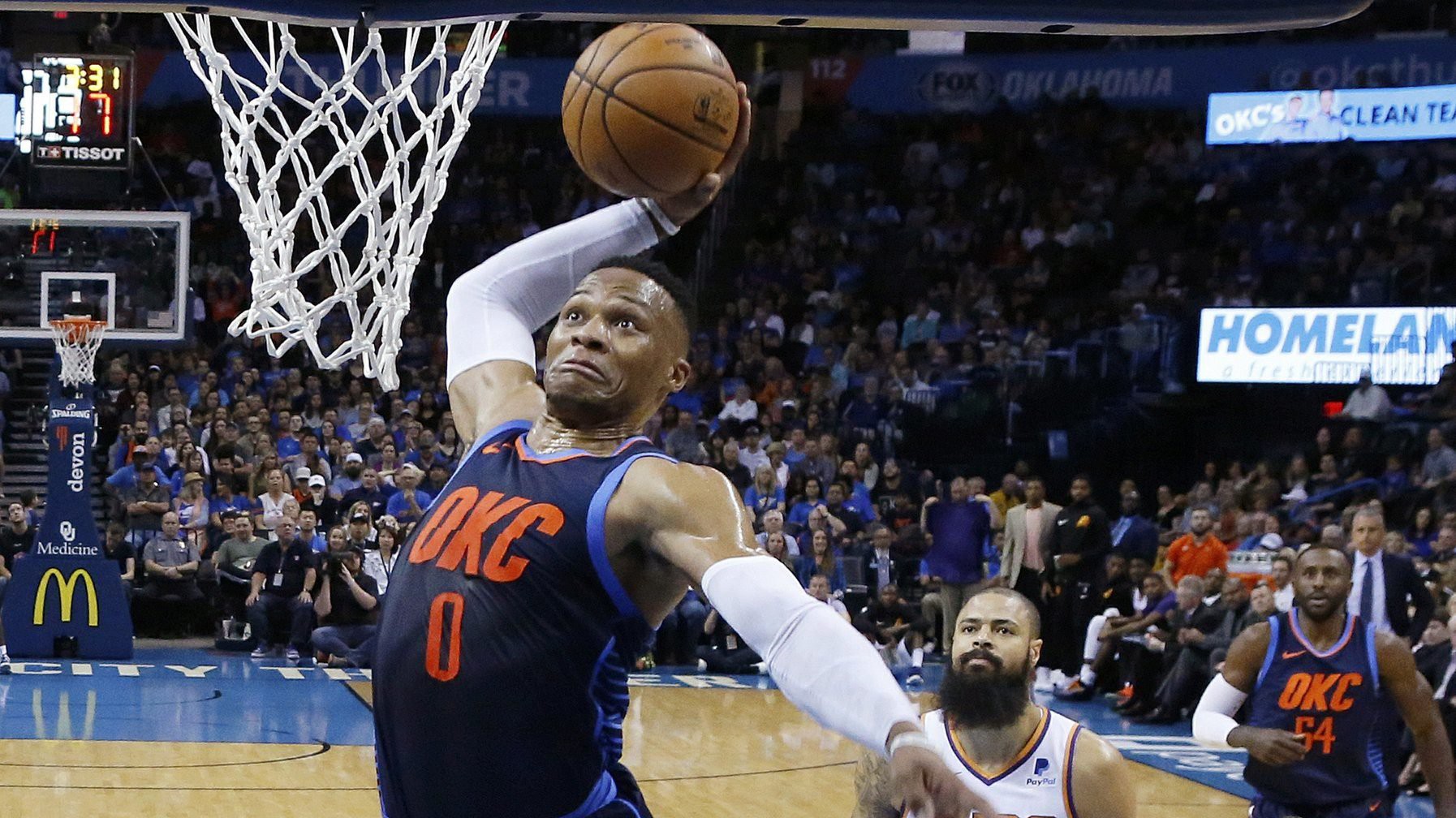 Cựu HLV Oklahoma City Thunder khẳng định Russell Westbrook có thể chơi 5 vị trí trên sân