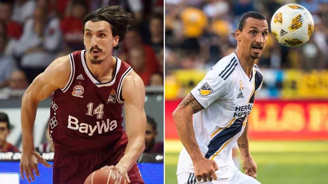 "Chúa của Los Angeles" Zlatan Ibrahimovic có em song sinh chơi bóng rổ chuyên nghiệp?