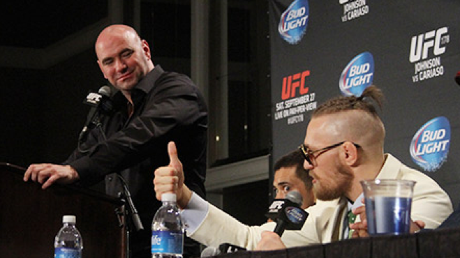Dana White: Tôi đã dành cả giờ đồng hồ để thảo luận về tương lai Conor McGregor