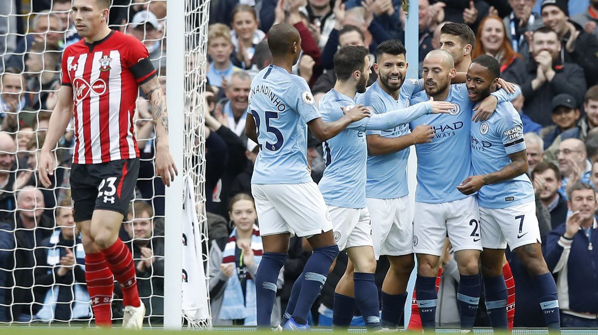 Video kết quả vòng 11 Ngoại hạng Anh 2018/19: Man City - Southampton