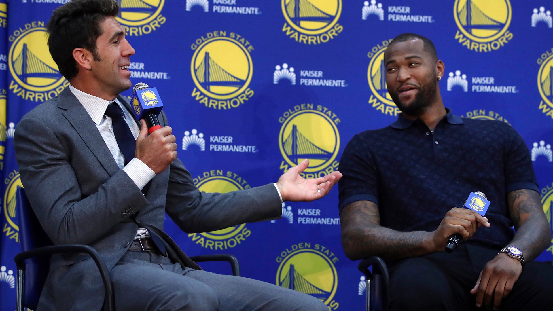 Tổng GĐĐH Warriors: Nếu DeMarcus Cousins muốn ở lại, chúng tôi chấp nhận - Ảnh 1. Tổng GĐĐH Warriors: Nếu DeMarcus Cousins muốn ở lại, chúng tôi chấp nhận - Ảnh 1.