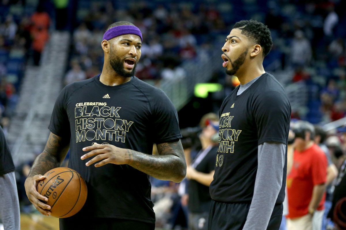Anthony Davis muốn làm đồng đội với DeMarcus Cousins thêm lần nữa - Ảnh 1. Anthony Davis muốn làm đồng đội với DeMarcus Cousins thêm lần nữa - Ảnh 1.