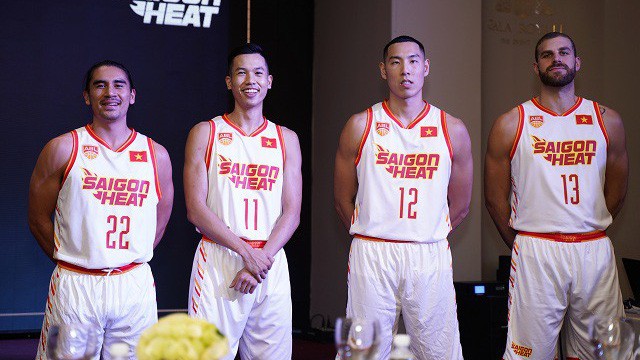 Saigon Heat tổ chức họp báo công bố đội hình chính thức tham dự ABL 2018-19