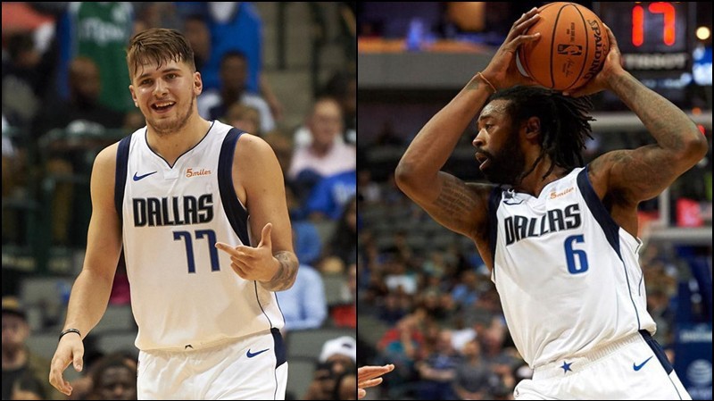 DeAndre Jordan có thể bị phạt vì cướp rebound của chính đồng đội Luka Doncic