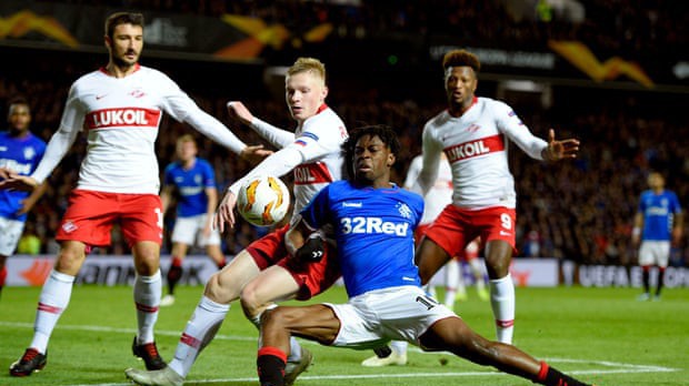 Nhận định tỷ lệ cược kèo bóng đá tài xỉu trận Spartak Moscow vs Rangers
