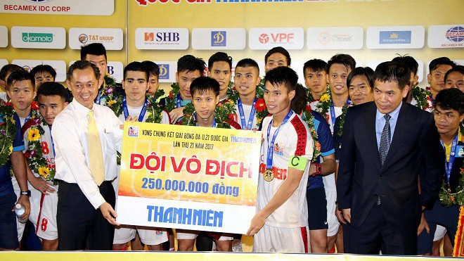 “Đàn em” Công Phượng quyết tâm bảo vệ chức vô địch U21 Quốc gia 2018