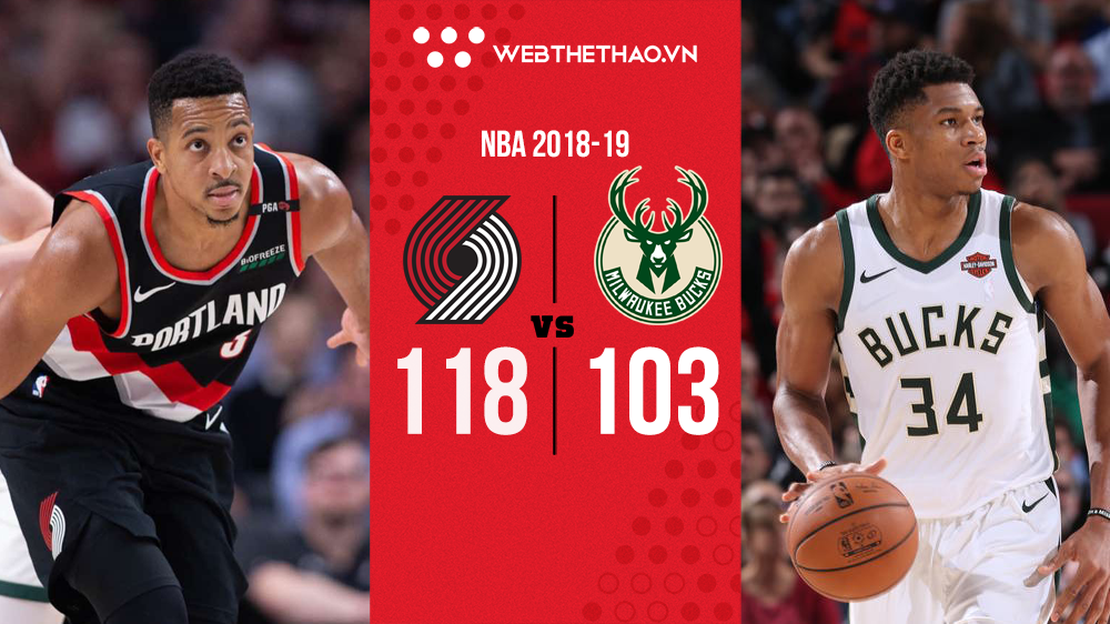 CJ McCollum gieo rắc nỗi kinh hoàng cho Milwaukee Bucks, miền Tây không phải dạng vừa đâu!