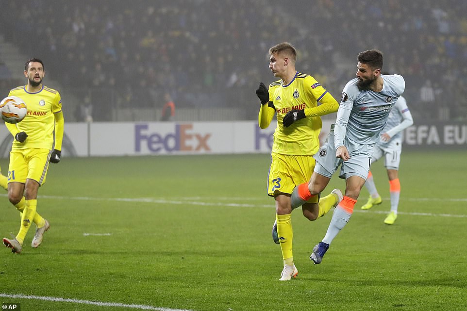 Giroud tỏa sáng, chấm dứt mạch tịt ngòi và top 5 điểm nhấn ấn tượng trận BATE - Chelsea - Ảnh 3.