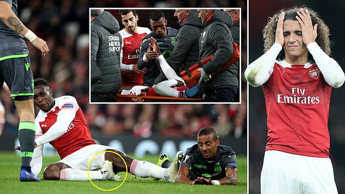 Người hâm mộ lo sợ Welbeck đã chơi trận cuối với Arsenal sau chấn thương khủng khiếp