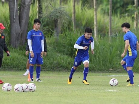 Thời tiết thử thách thầy trò huấn luyện viên Park Hang-seo