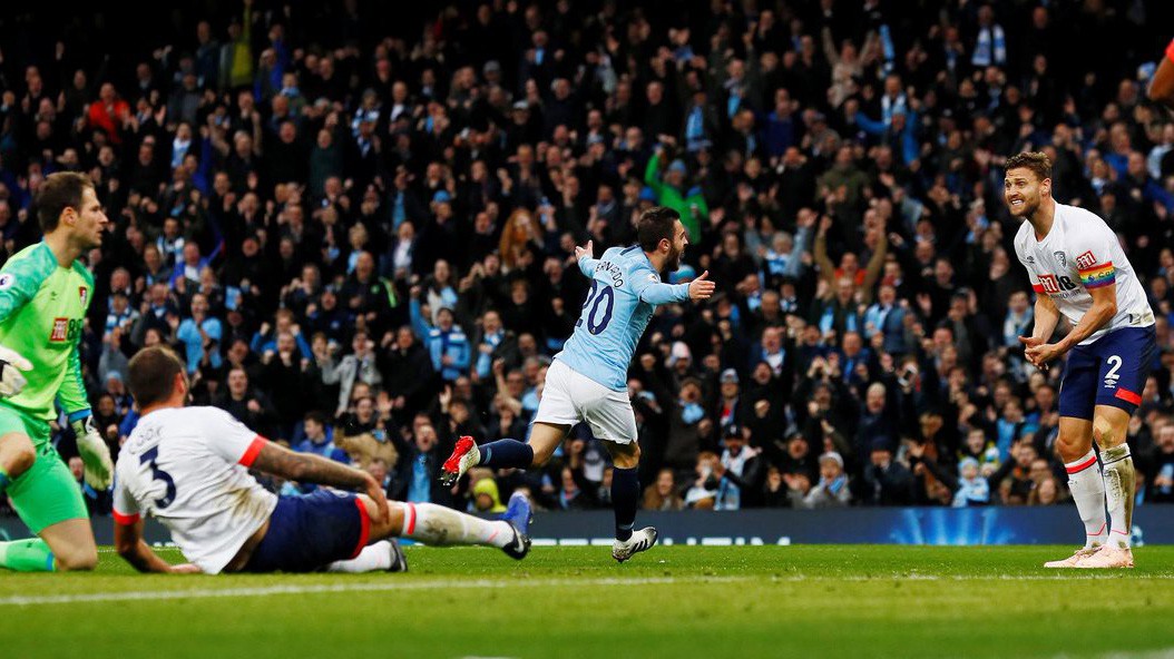 Video kết quả vòng 14 Ngoại hạng Anh 2018/19: Man City - Bournemouth