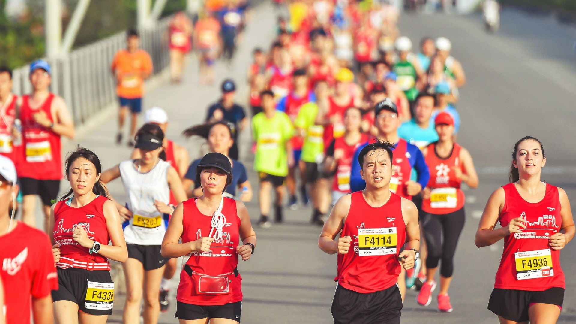 Thời tiết ngày chạy marathon quốc tế Tp.HCM Techcombank có mưa?