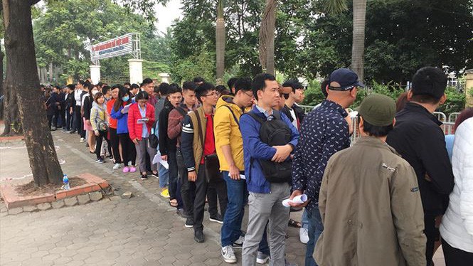 Thử nghiệm thành công, VFF tiếp tục bán vé online các trận của ÐT Việt Nam
