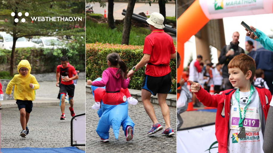 Những runner nhí đáng yêu nhất Hanoi Half Marathon 2018