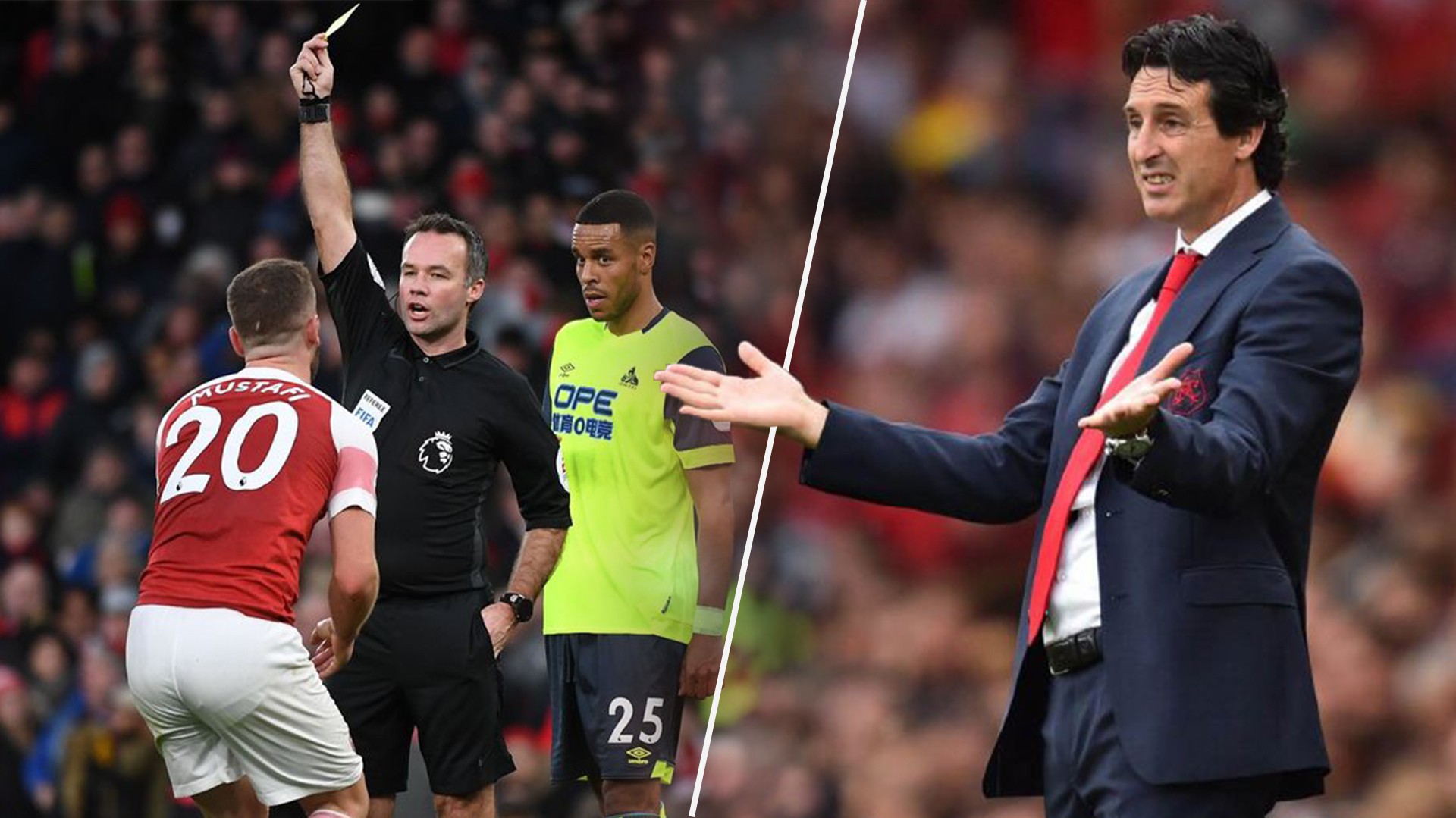 HLV Emery đối mặt vấn đề "ăn vạ" của các học trò sau chiến thắng Huddersfield