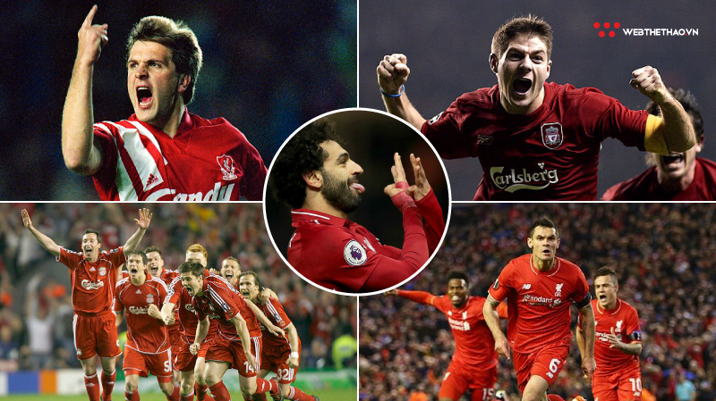 5 màn ngược dòng kinh điển ở Anfield khơi cảm hứng cho Liverpool khi tử chiến Napoli