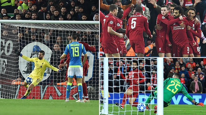 Salah tiến gần đến kỷ lục Champions League và những điểm nhấn từ trận Liverpool - Napoli
