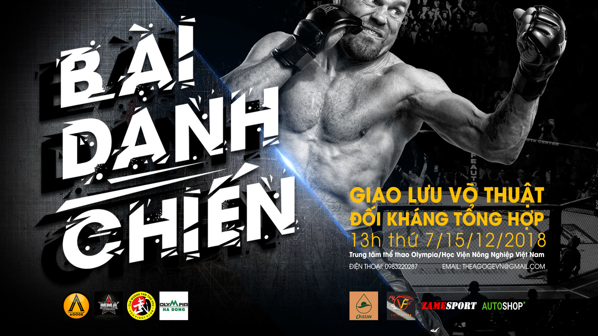 Bài Danh Chiến 2018 và phong trào chơi võ đối kháng tại Hà Nội