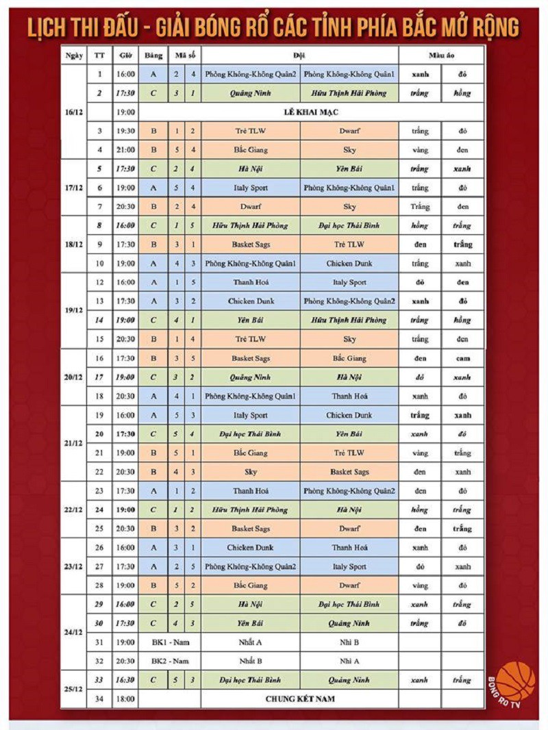 Lịch thi đấu giải miền Bắc mở rộng Audi Cup 2018 - Ảnh 2. Lịch thi đấu giải miền Bắc mở rộng Audi Cup 2018 - Ảnh 2.