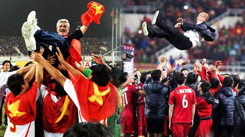 Infographic: So sánh hành trình vô địch AFF Cup 2008 và 2018 của đội tuyển Việt Nam
