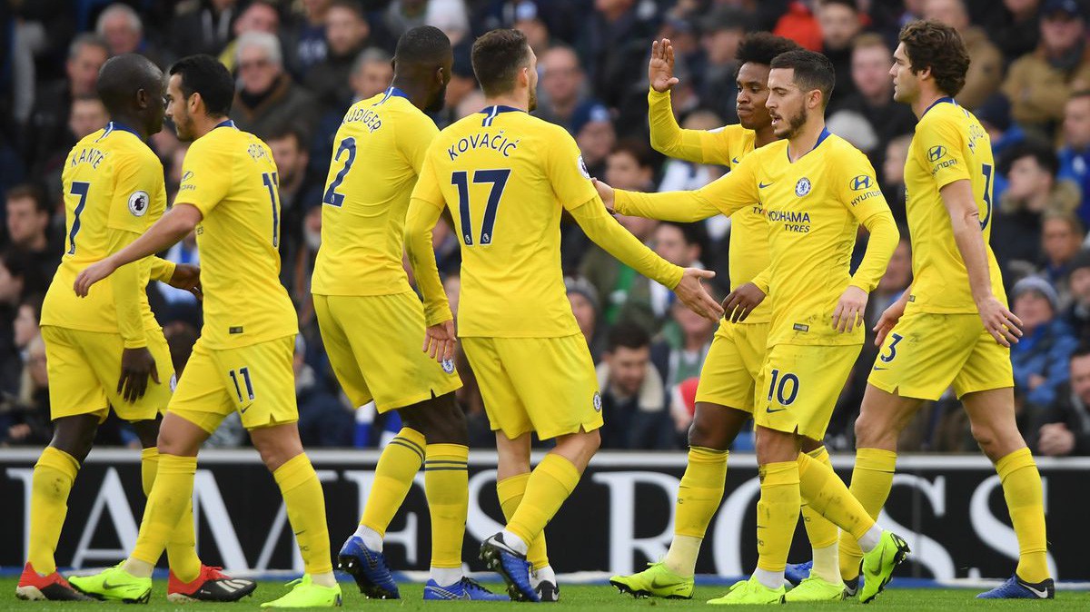 Video kết quả vòng 17 Ngoại hạng Anh 2018/19: Brighton - Chelsea