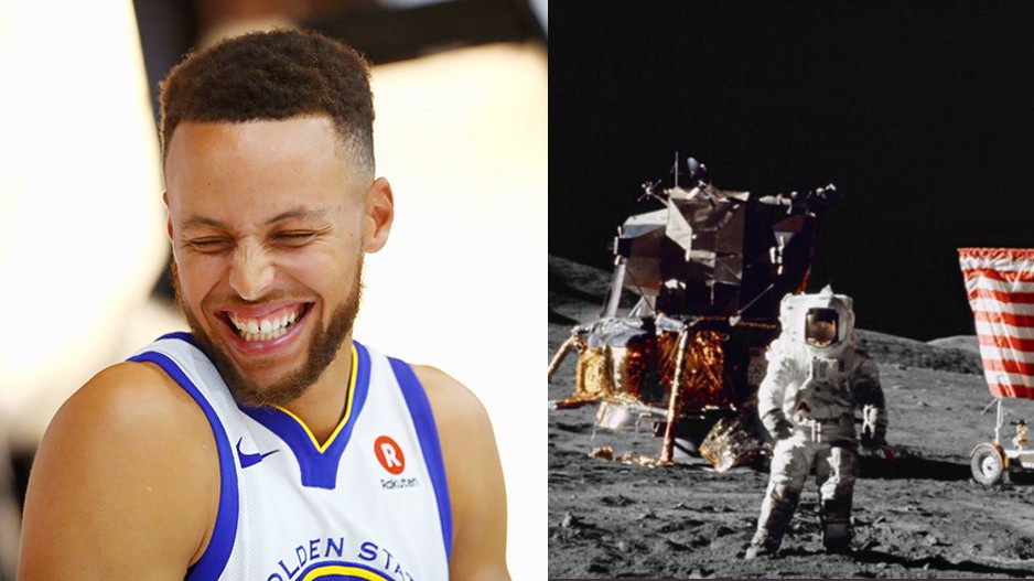 Stephen Curry nghĩ con người chưa lên mặt trăng? Sacramento Kings đáp trả bằng pha troll cực mạnh