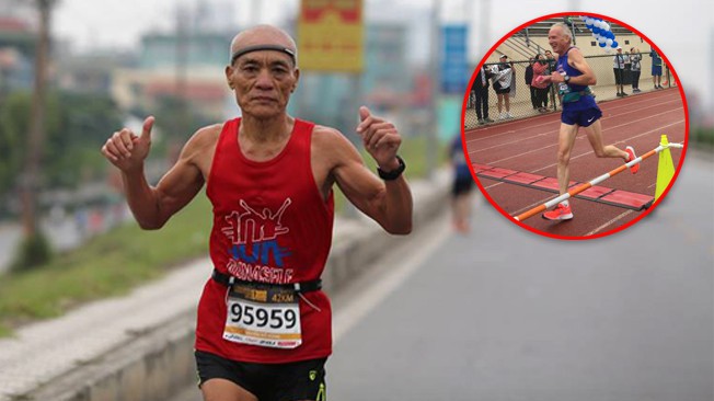 Ngưỡng mộ kỷ lục thế giới của đàn anh Mỹ 70 tuổi, “ông già gân” làng chạy Việt mơ dự Boston Marathon