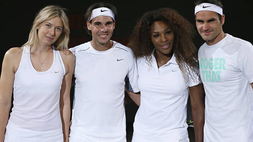 Sốc với số tiền những siêu sao tennis kiếm được từ nhà tài trợ Nike