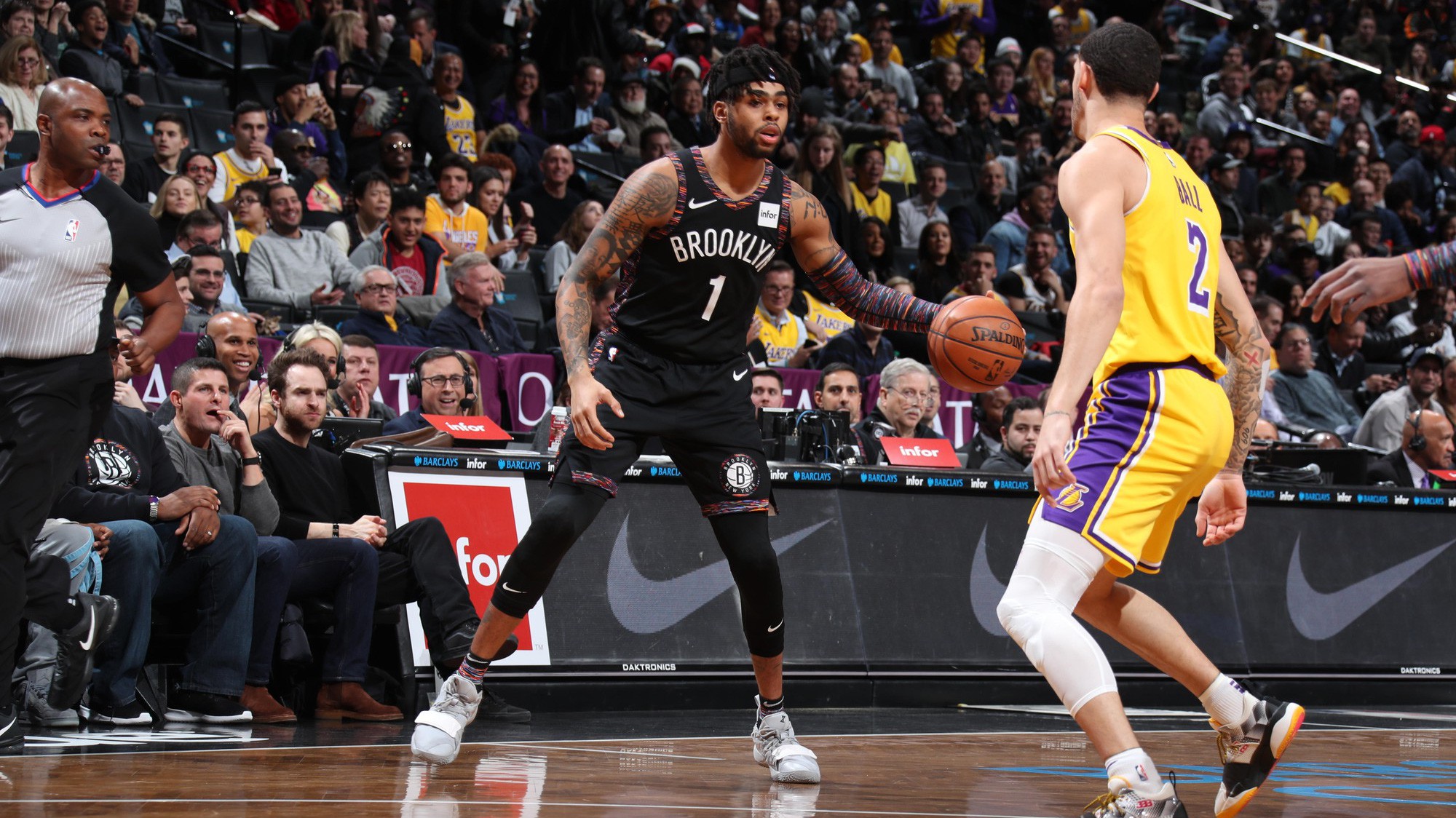Kẻ bị ruồng bỏ D'Angelo Russell gieo sầu cho Lakers