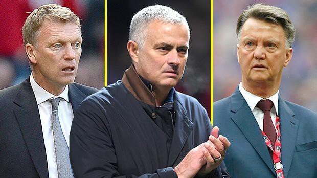 Sau hơn 2 năm tại vị, thống kê thành tích của Mourinho có khá hơn Van Gaal và David Moyes?