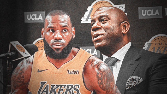 LeBron James gửi thông điệp tới Magic Johnson, tỏ ý muốn giải cứu Carmelo Anthony