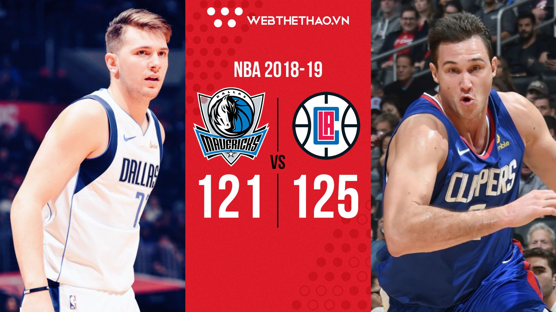 Chơi trận hay nhất mùa, nhưng Luka Doncic vẫn không cứu nổi Dallas Mavericks trước cái dớp sân khách tệ hại