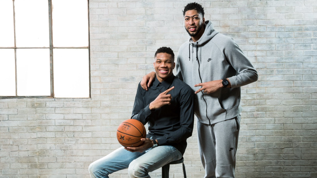 Sau LeBron, đến lượt Giannis Antetokounmpo rủ rê Anthony Davis để lập bộ đôi "siêu trung phong" tại Bucks