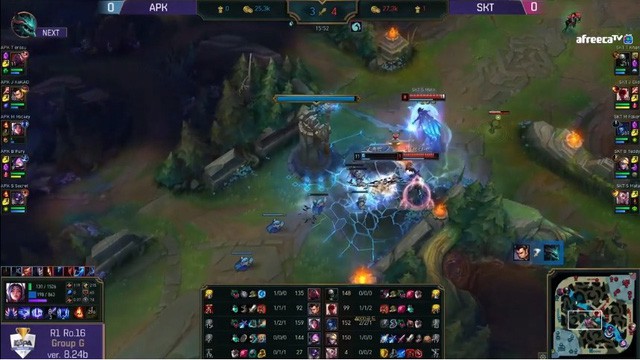 Faker cùng SKT T1 thể hiện diện mạo “Dream Team”, chế áp APK tiến vào vòng 8 đội tại KeSPA Cup 2018 LMHT - Ảnh 1.