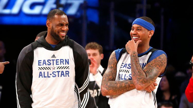 Huyền thoại Lakers khẳng định Carmelo Anthony chính là điều mà LeBron James đang cần