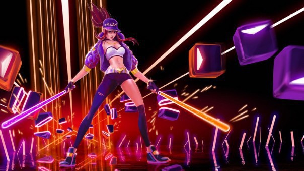 POP/STARS chính thức có trong danh mục âm nhạc của trò chơi thực tế ảo Beat Saber