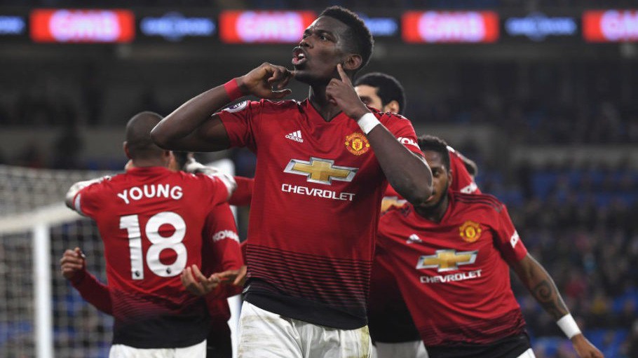 Gây ấn tượng trong trận Man Utd thắng Cardiff, Paul Pogba gửi lời bất ngờ tới Jose Mourinho