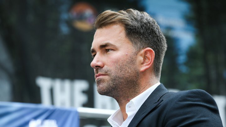 Ông bầu Eddie Hearn tiết lộ tin nhắn của Tyson Fury