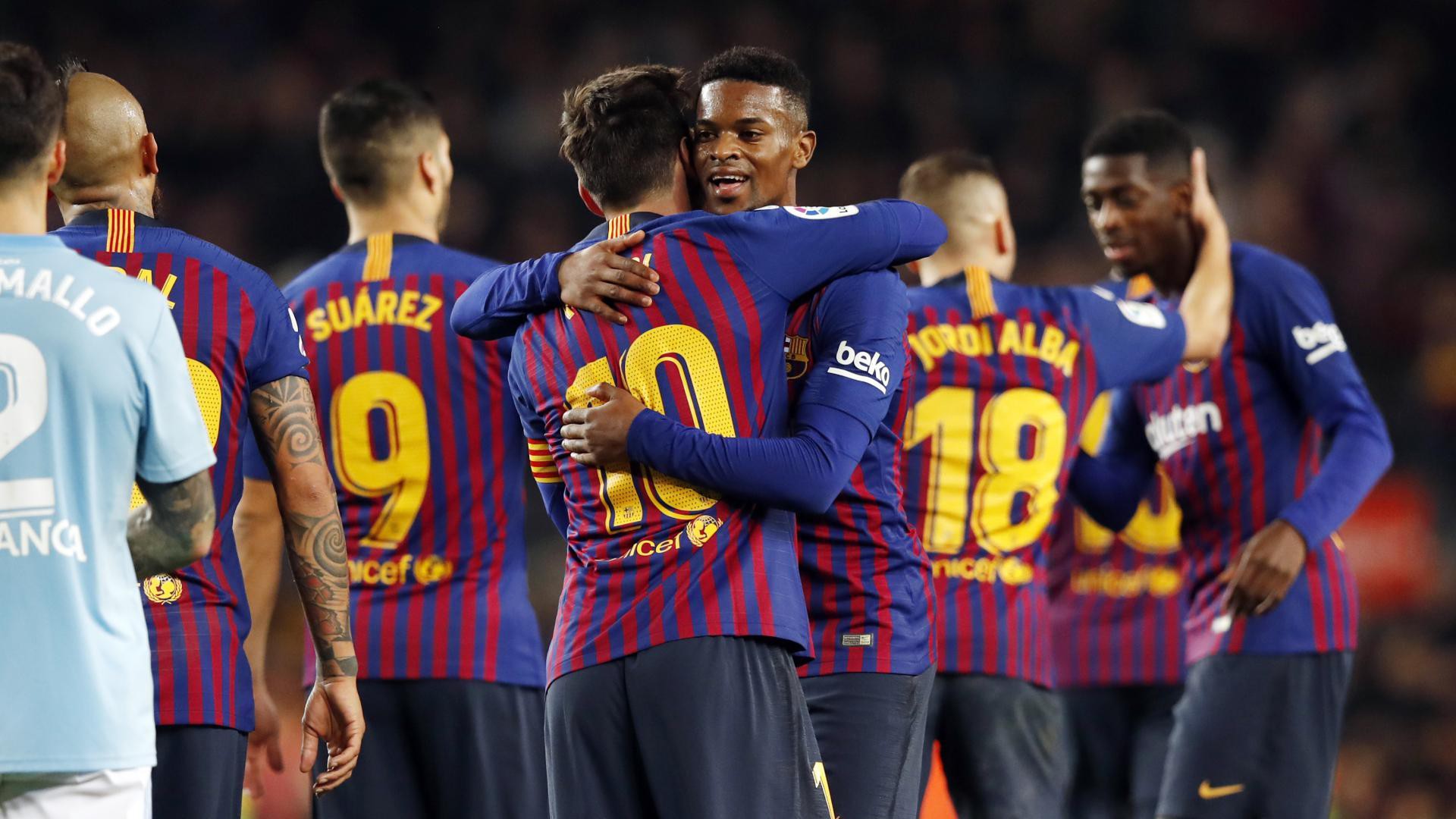 Barcelona khiến CĐV sướng tột độ khi cân bằng kỷ lục ghi bàn ở mùa giải ăn 4 của Guardiola - Ảnh 1. Barcelona khiến CĐV sướng tột độ khi cân bằng kỷ lục ghi bàn ở mùa giải ăn 4 của Guardiola - Ảnh 1.